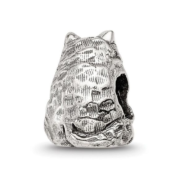 Kazi Luxury Sterling Silver Reflections Birman Cat Bead - Picture 6 of 6